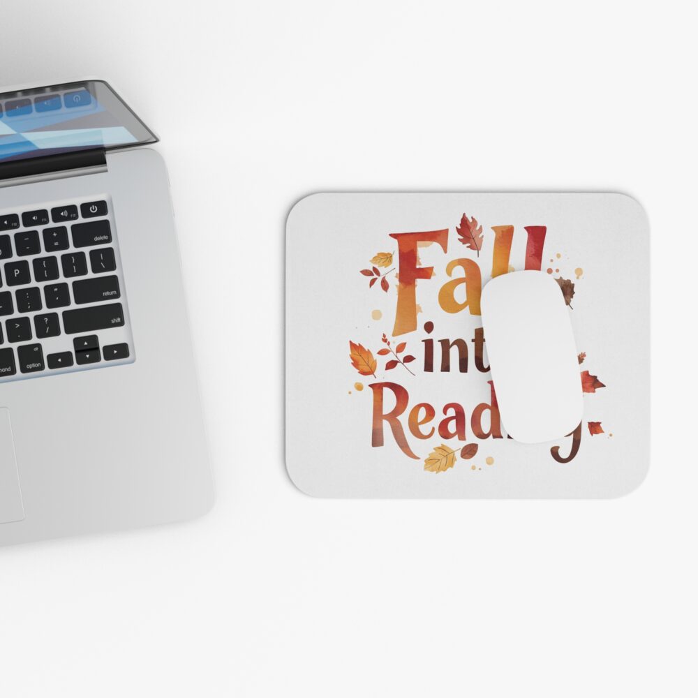 Fall Into Reading - Mouse Pad - Image 4