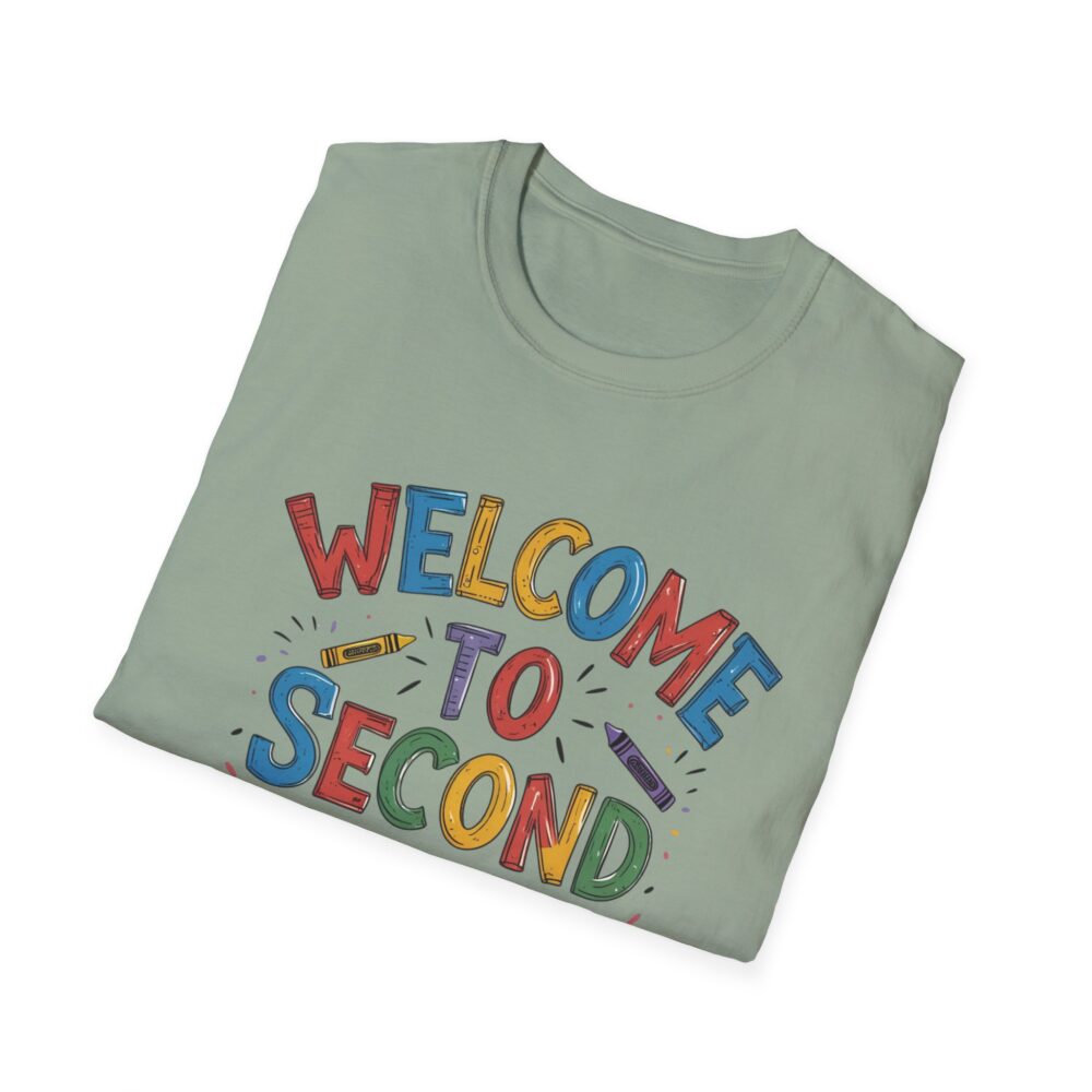 Welcome to Second Grade - Unisex Soft style T-Shirt - Image 20