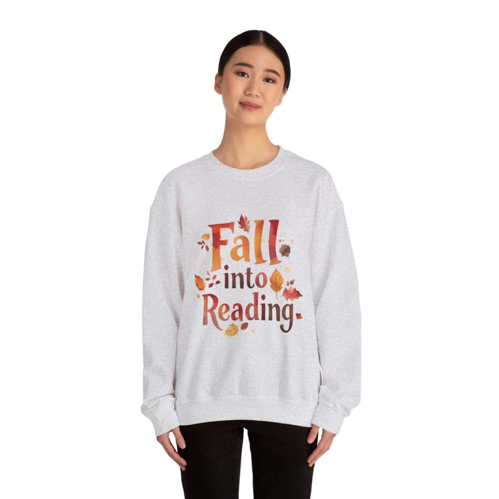 Fall Into Reading-Crewneck Sweatshirt - Image 8