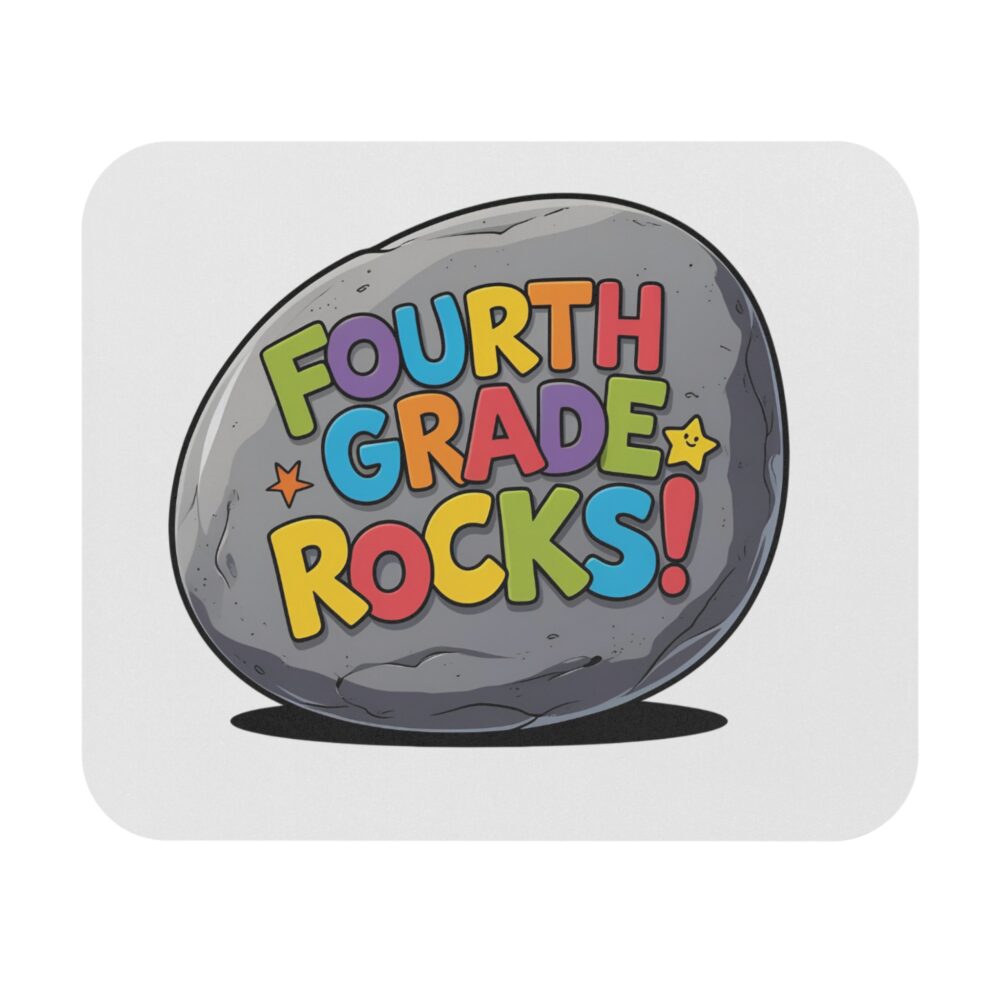 Fourth Grade Rocks - Mouse Pad
