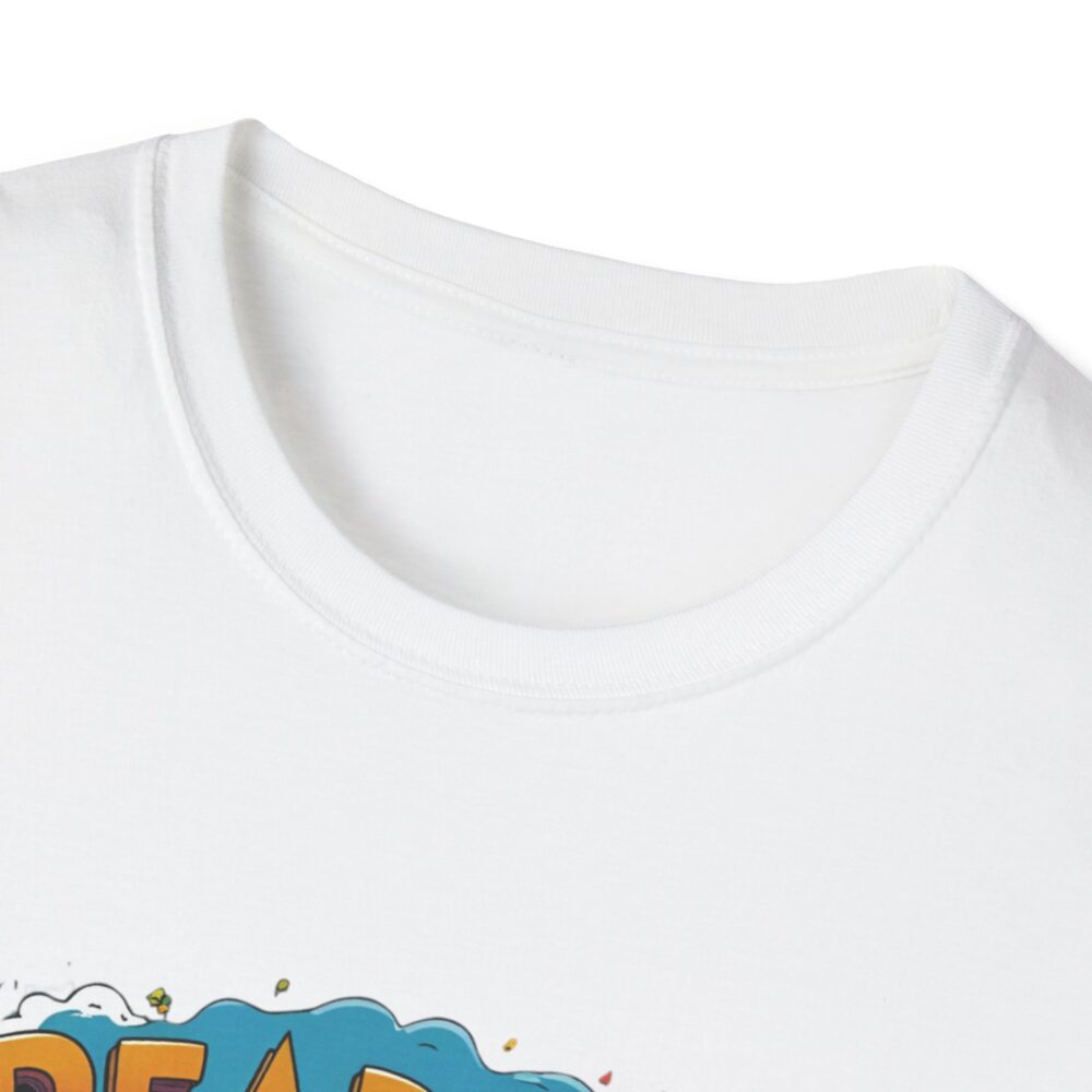 Reading is a Ticket to Adventure - Unisex Soft Style T-Shirt - Image 3