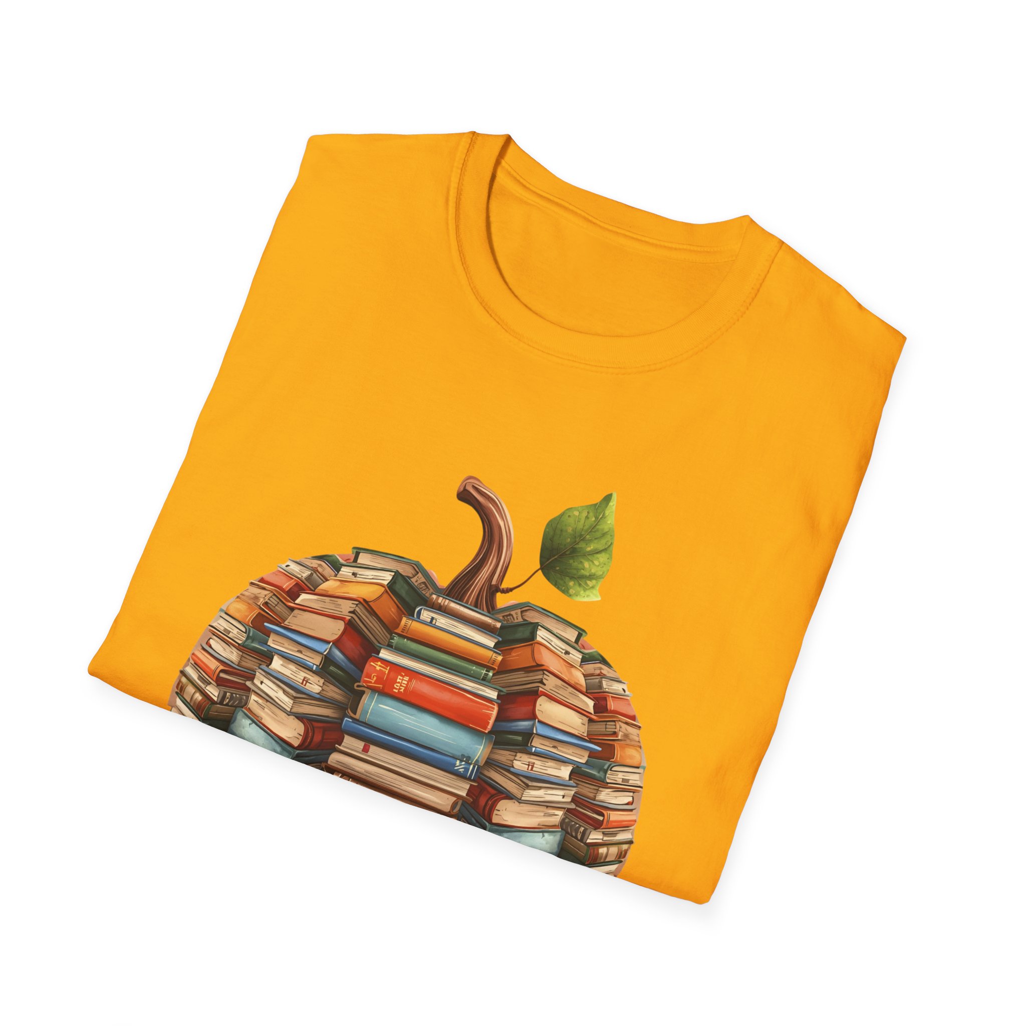 Pumpkin-Unisex Soft style T-Shirt - Image 24