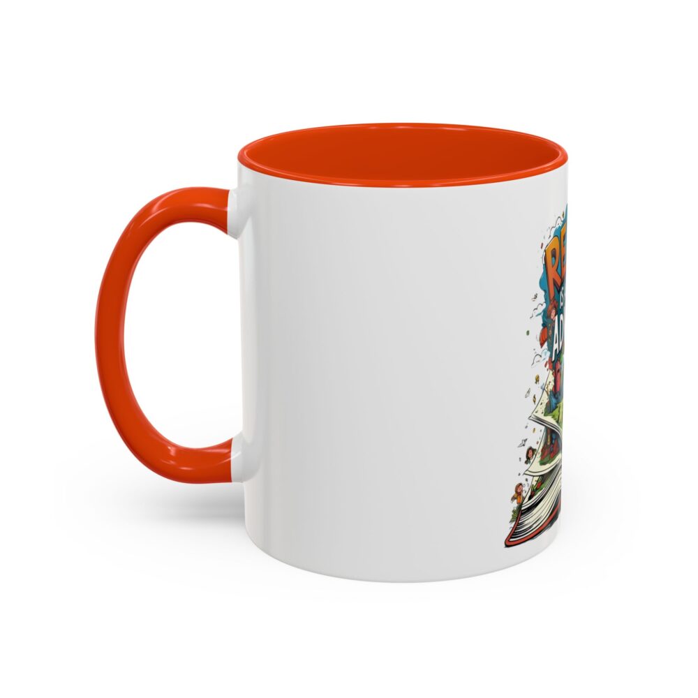 Reading is a Ticket to Adventure - Colorful Mugs (11oz, 15oz) - Image 20