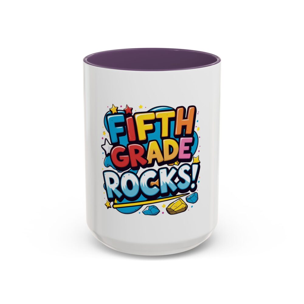 Fifth Grade Rocks - Coffee Mug - Image 57