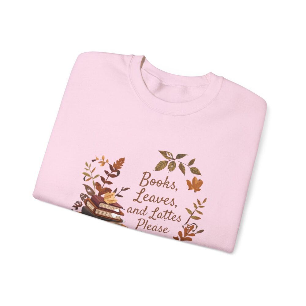 Books, Leaves, and Lattes Please-Crewneck Sweatshirt - Image 27