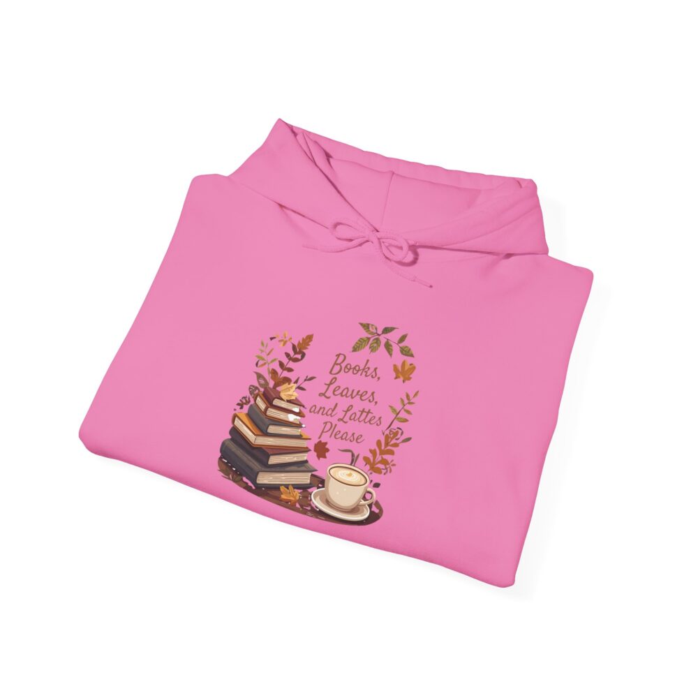 Books, Leaves, and Lattes Please - Unisex Hoodie - Image 32