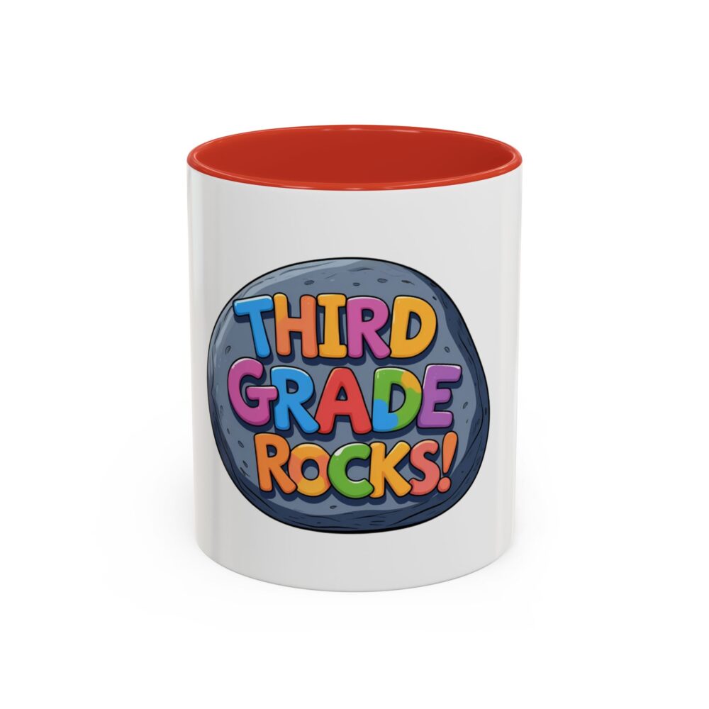 Third Grade Rocks - Coffee Mug - Image 13