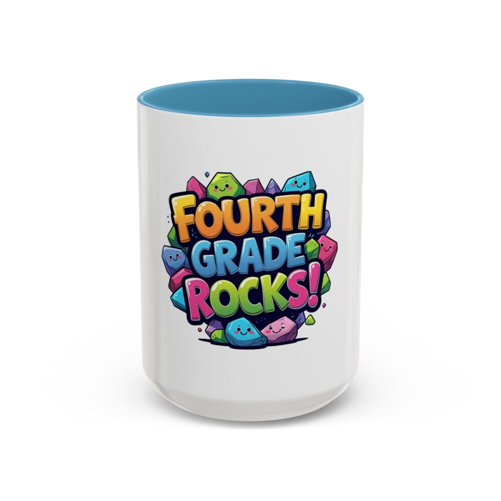 Fourth Grade Rocks - Coffee Mug - Image 37