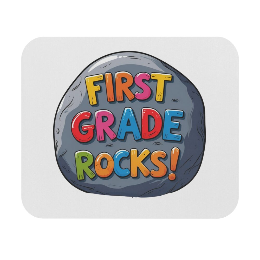 First Grade Rocks - Mouse Pad