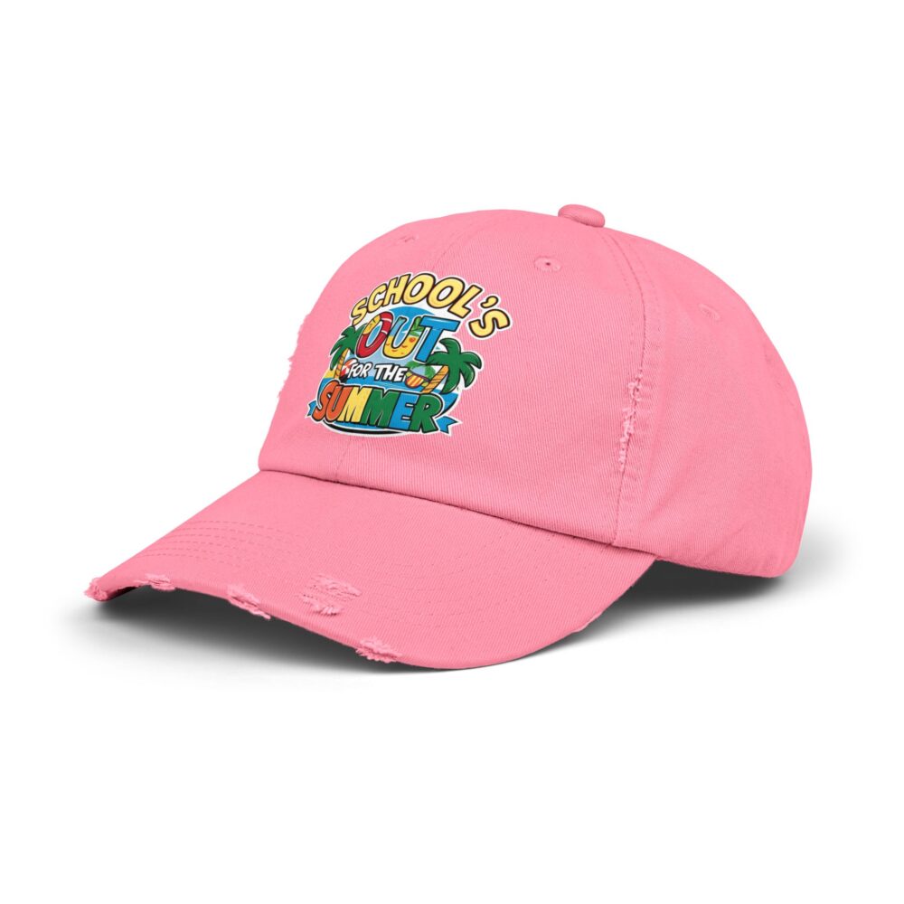 School's Out - Fun Summer Hat, Unisex Adjustable Baseball Cap - Image 26