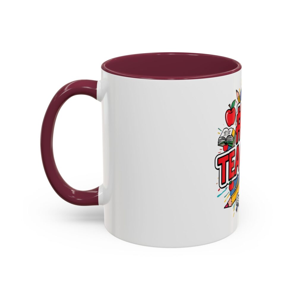 #1 Teacher - Colorful Mugs (11oz, 15oz) - Image 16