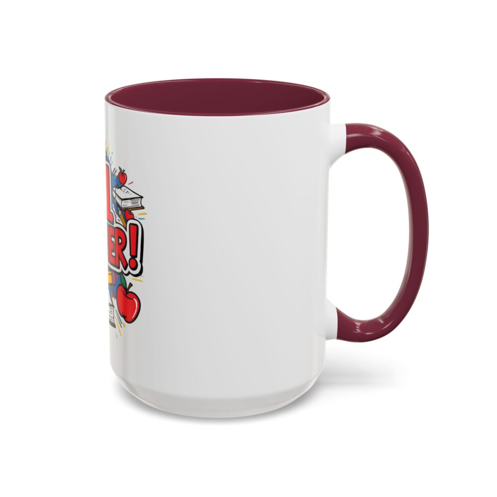 #1 Teacher - Colorful Mugs (11oz, 15oz) - Image 42