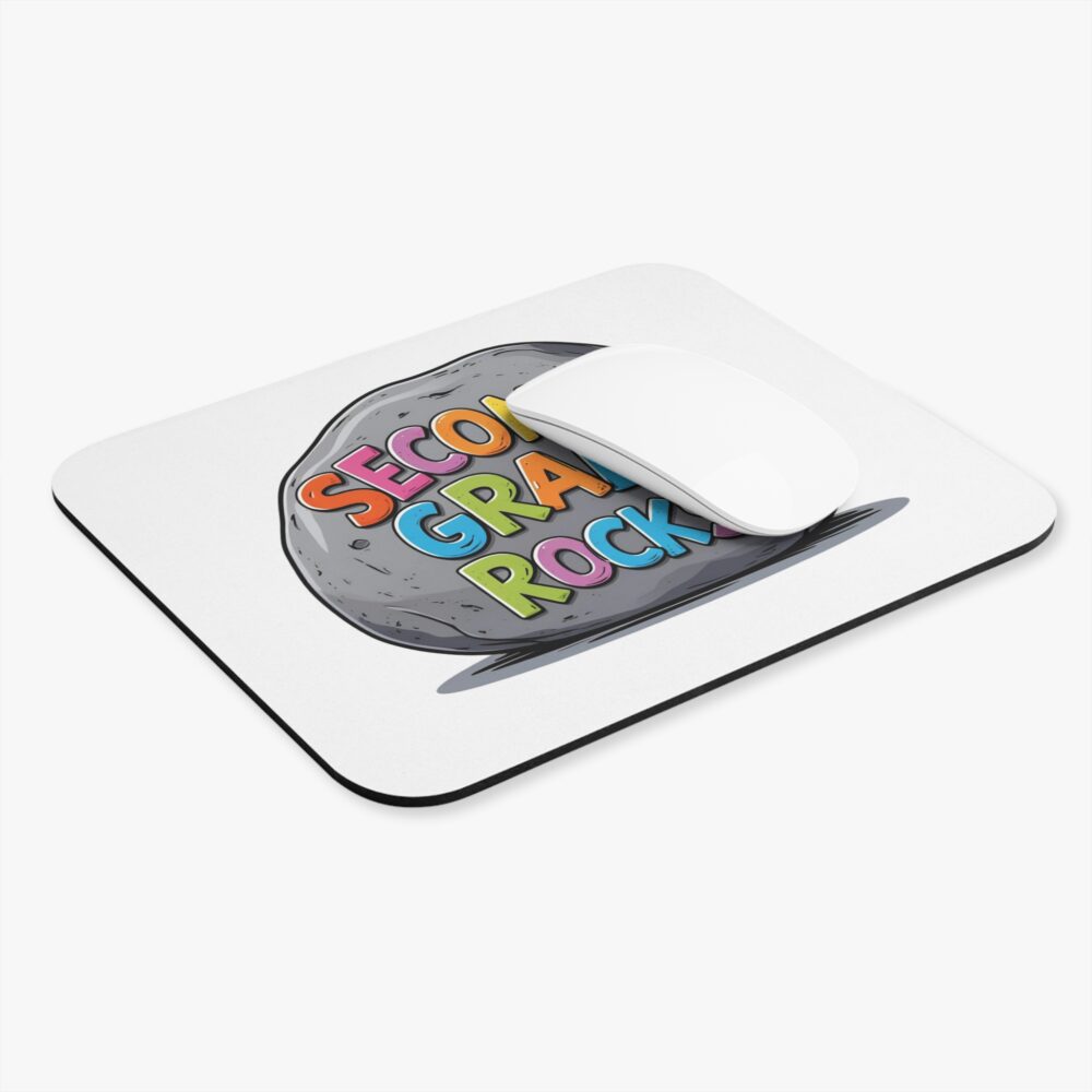 Second Grade Rocks - Mouse Pad - Image 3
