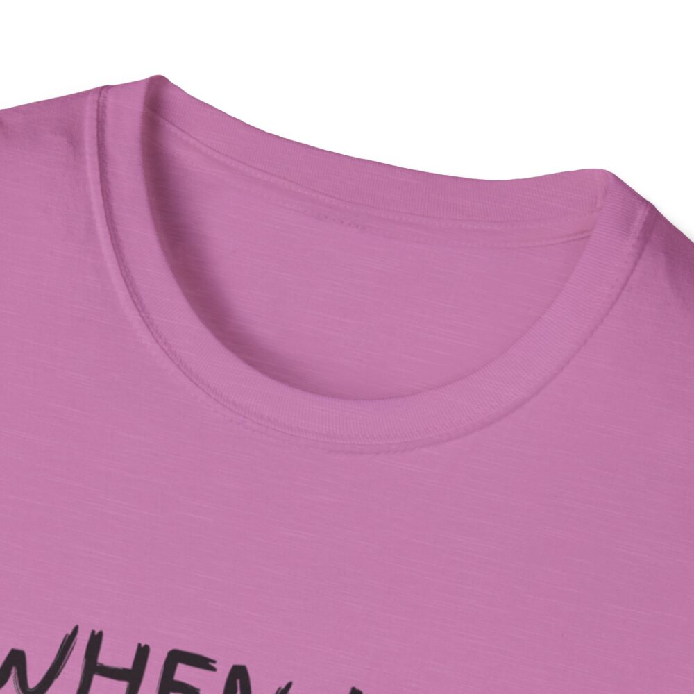When in Doubt Go To The Library - Unisex Soft Style T-Shirt - Image 51