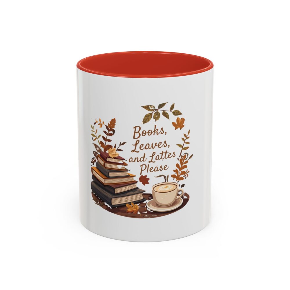 Books, Leaves, and Lattes Please - Coffee Mug - Image 13