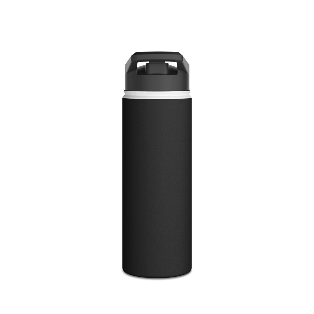 Third Grade Rocks (black) - Stainless Steel Water Bottle - Image 6