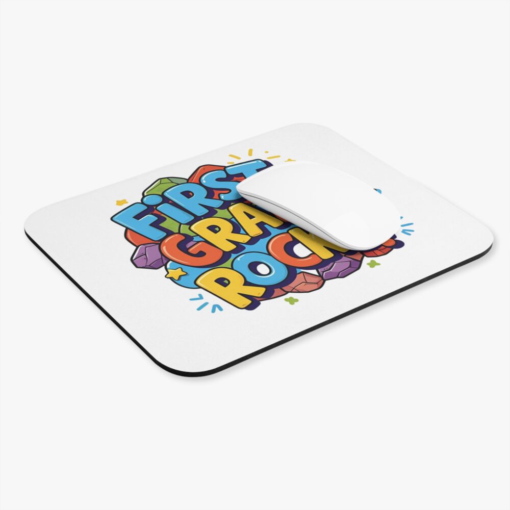 First Grade Rocks - Mouse Pad - Image 3