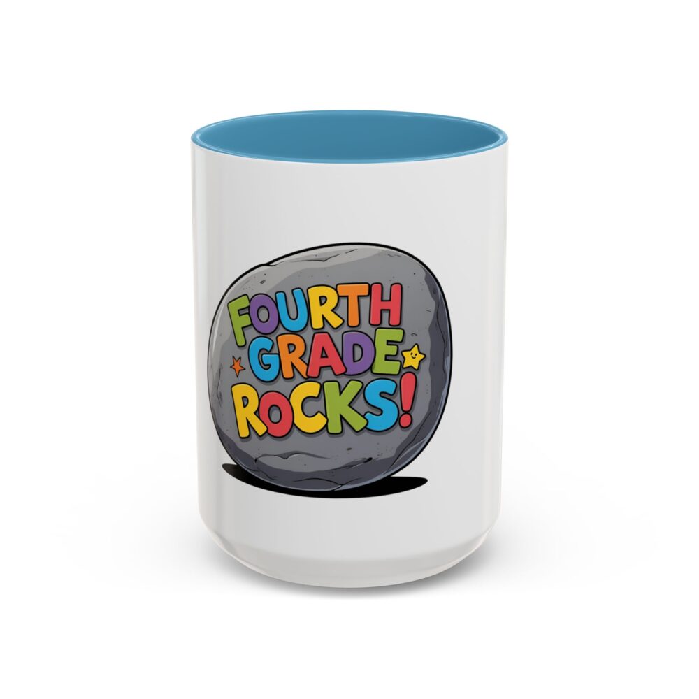 Fourth Grade Rocks - Coffee Mug - Image 37