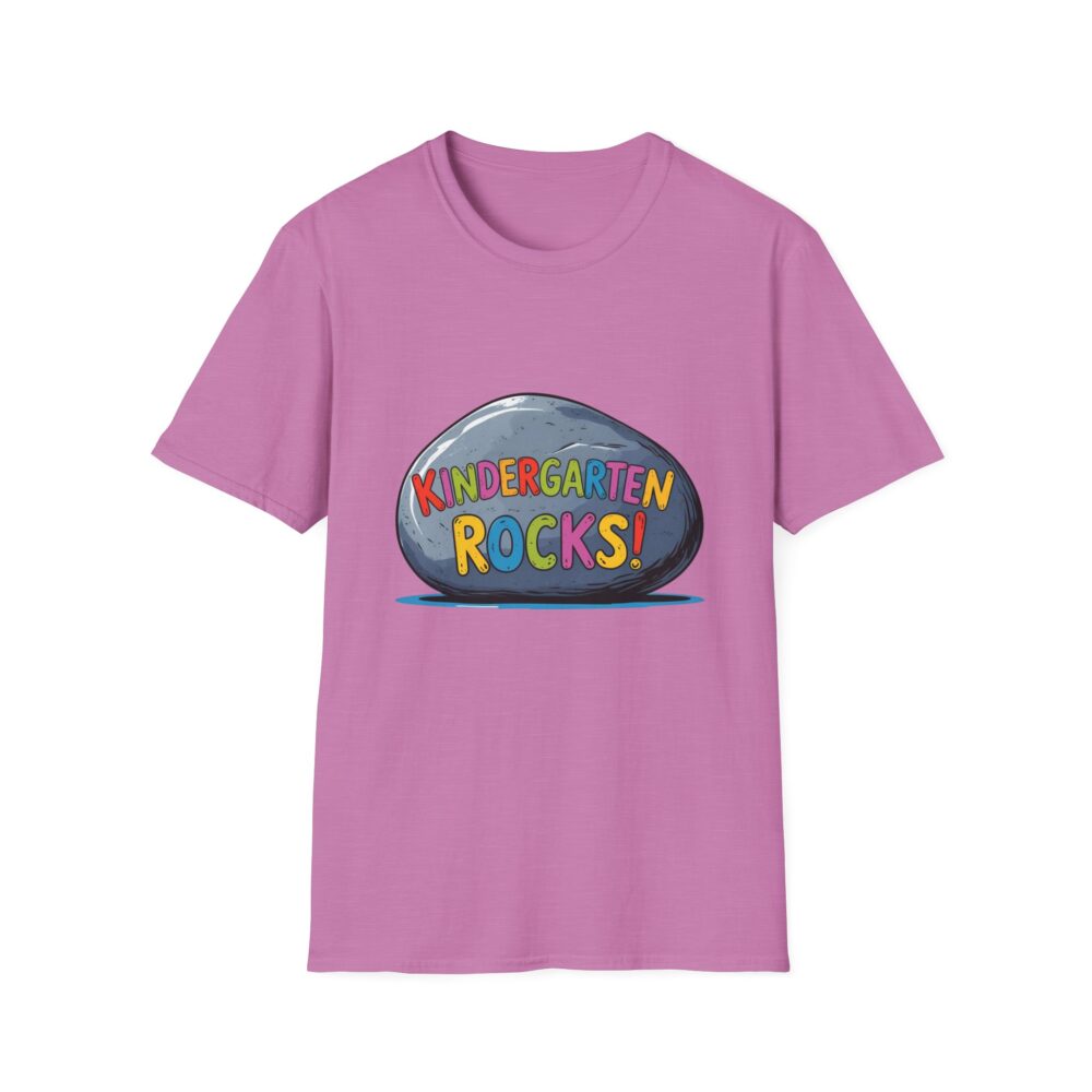 Kindergarten Rocks - Unisex Soft style T-Shirt - Image 45