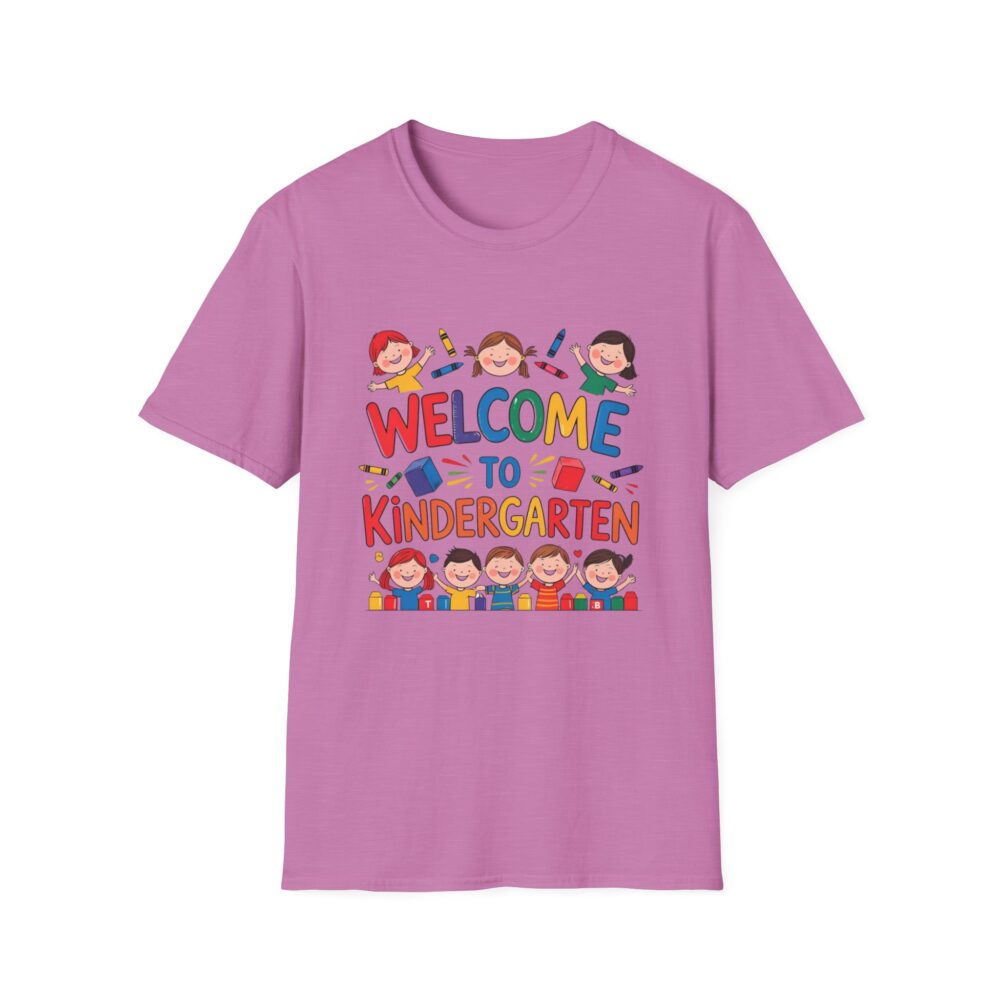 Welcome to Kindergarten - Unisex Soft style T-Shirt - Image 41