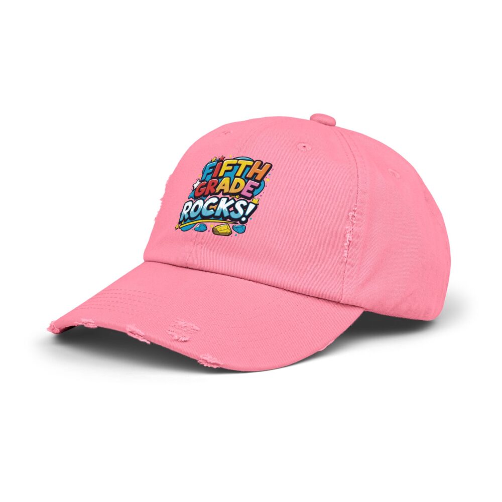 Fifth Grade Rocks, Unisex Adjustable Baseball Cap - Image 26