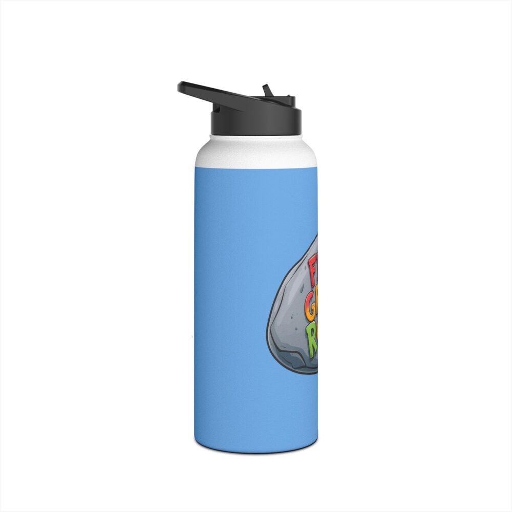 Fifth Grade Rocks (blue) - Stainless Steel Water Bottle - Image 11