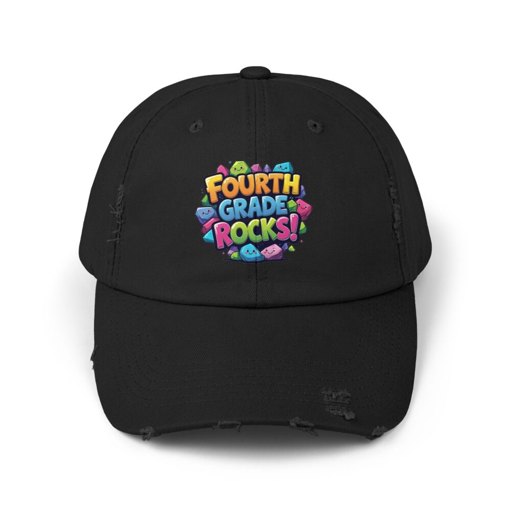 Fourth Grade Rocks, Unisex Adjustable Baseball Cap