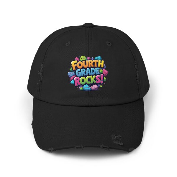 Fourth Grade Rocks, Unisex Adjustable Baseball Cap