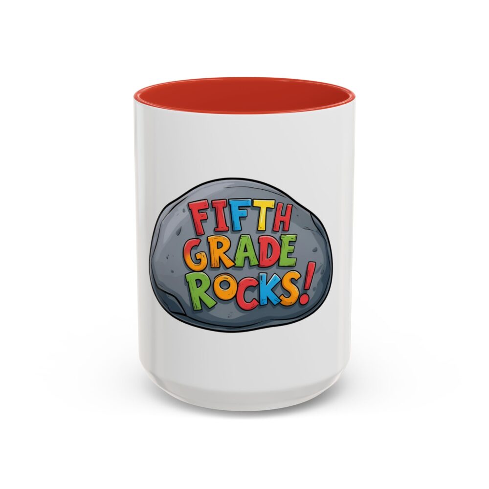 Fifth Grade Rocks - Coffee Mug - Image 29