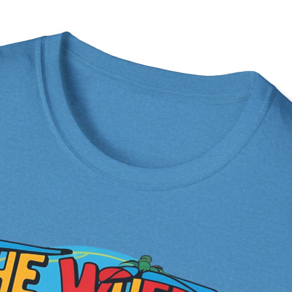 Wheels on the Bus Go Round and Round - Unisex Soft Style T-Shirt - Image 31