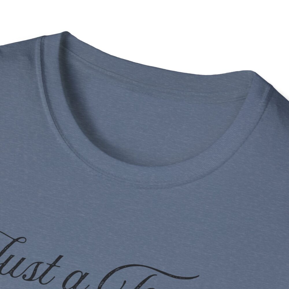 Just a Teacher Who Loves Jesus (black print) - Unisex Soft style T-Shirt - Image 47