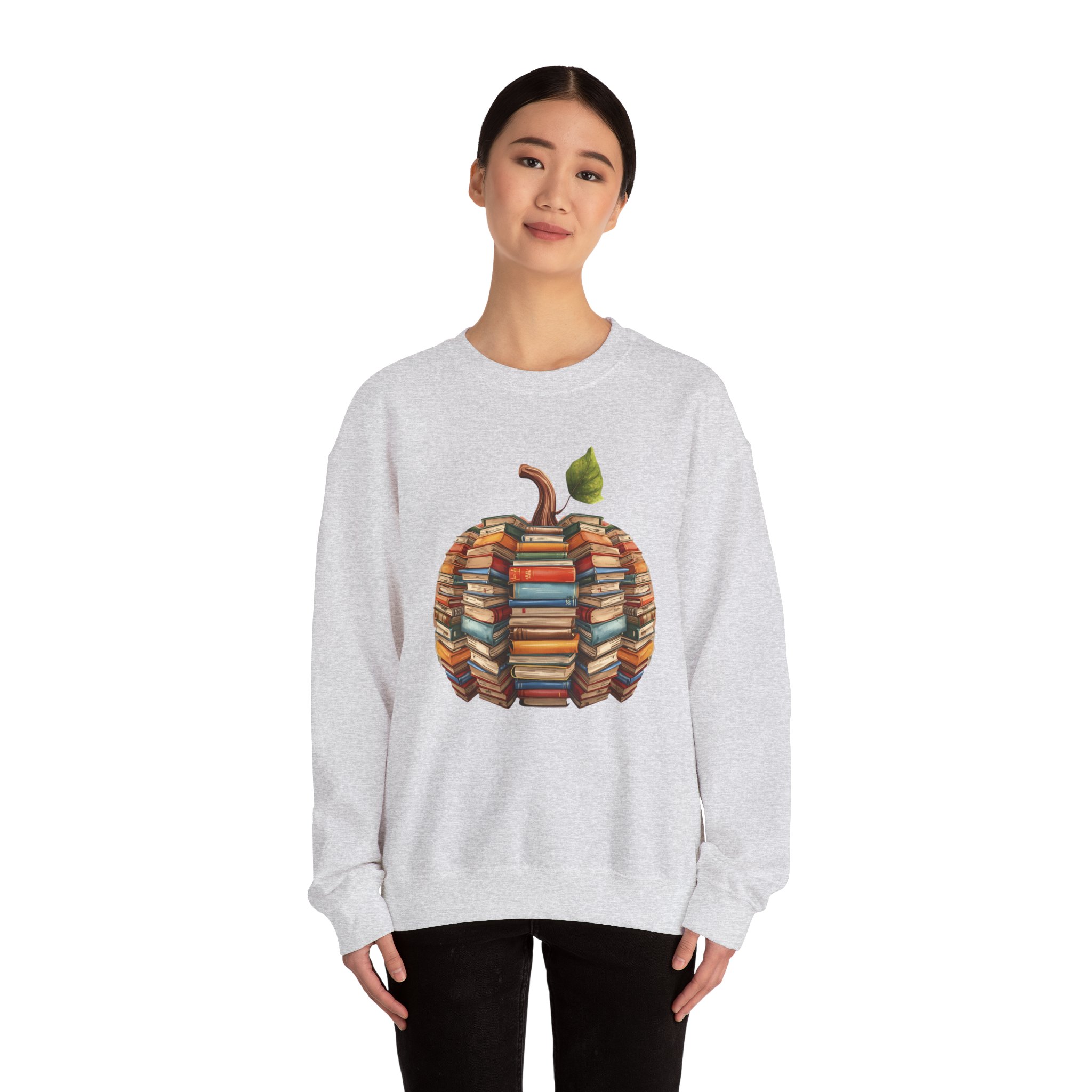 Pumpkin-Crewneck Sweatshirt - Image 8