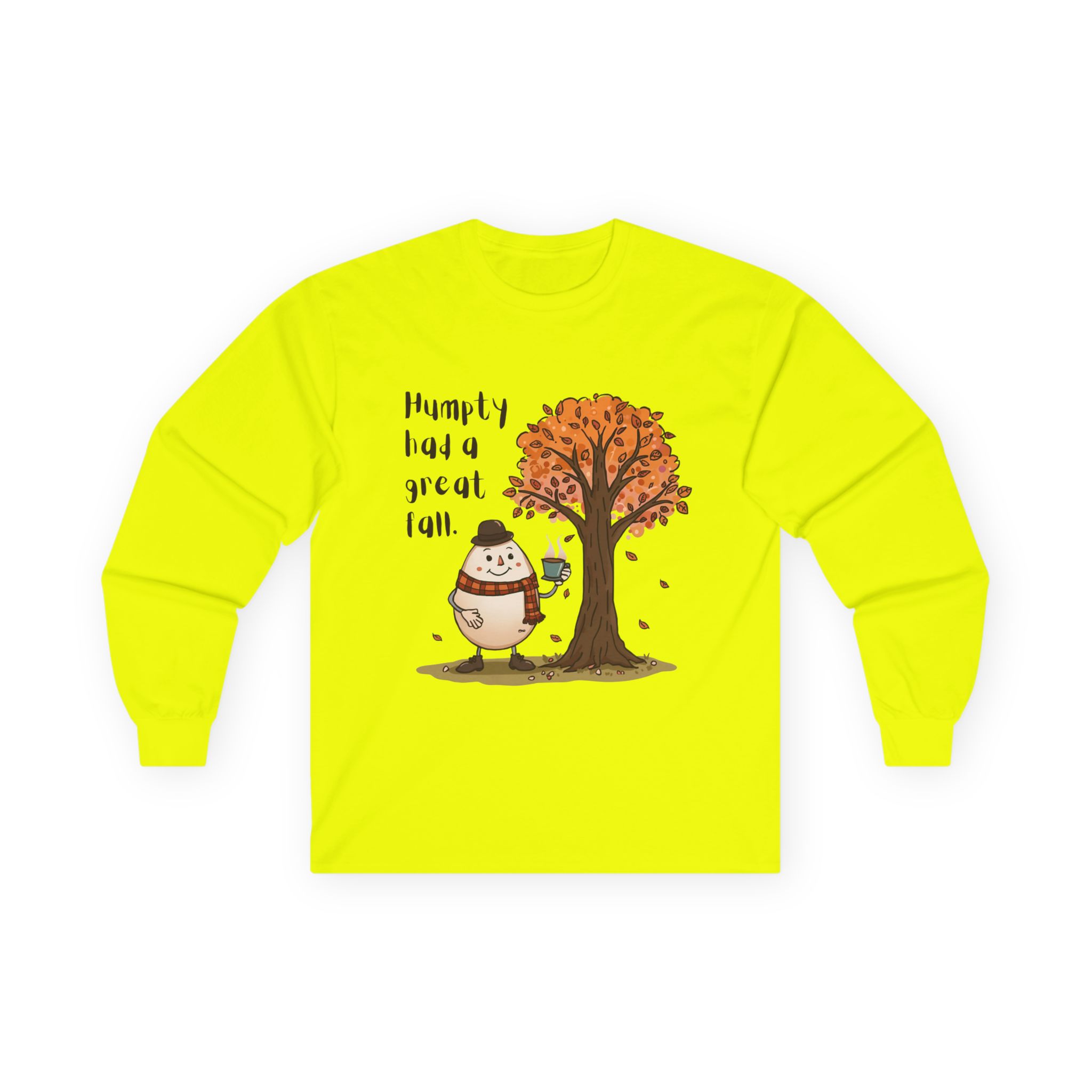 Humpty had a great Fall - Unisex Long Sleeve Tee - Image 13