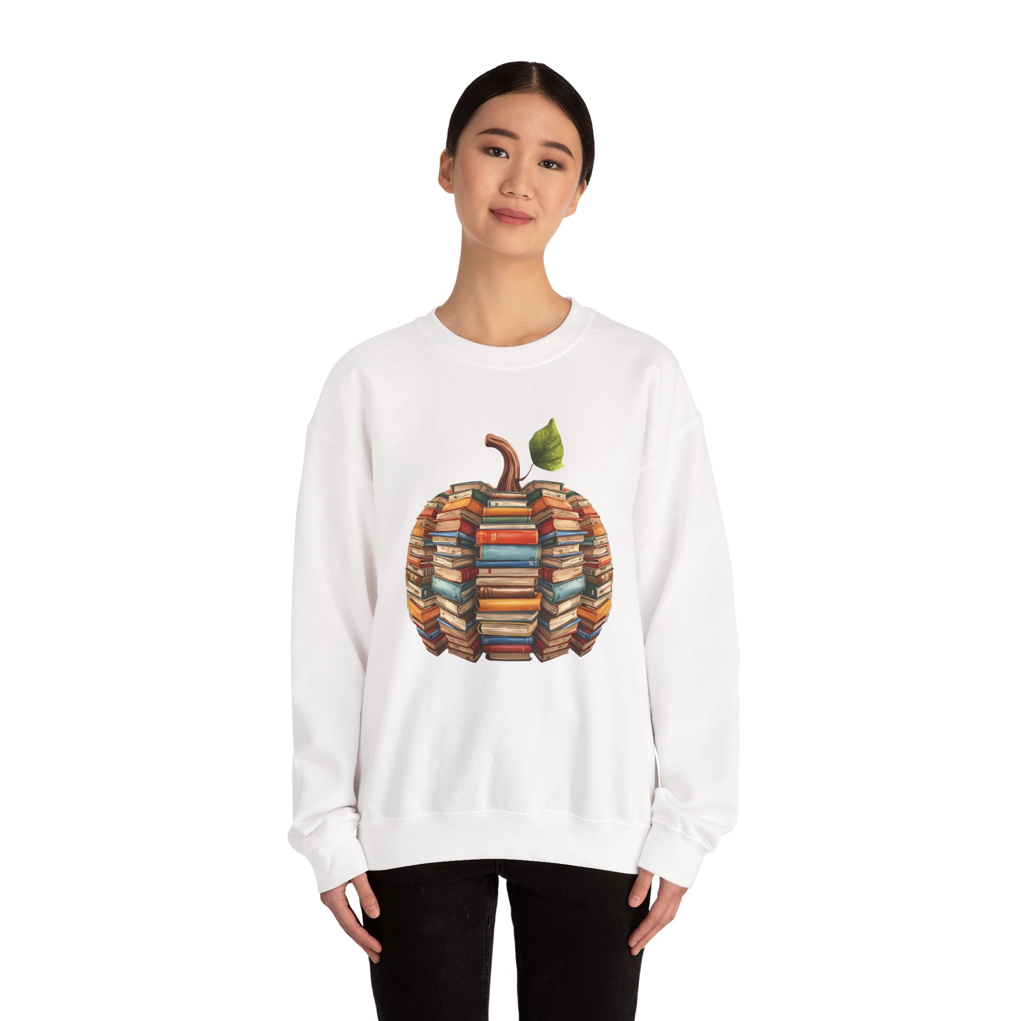 Pumpkin-Crewneck Sweatshirt - Image 4