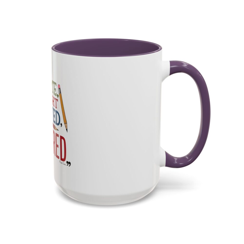 "I Came, I Taught, I Loved, I Retired - Coffee Mug - 11/15oz Accent - Image 58