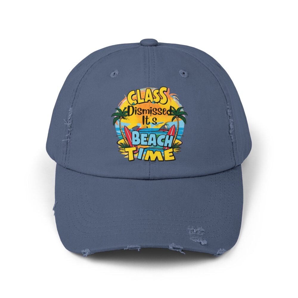 Class Dismissed It is Beach Time - Unisex Adjustable Baseball Cap - Image 17