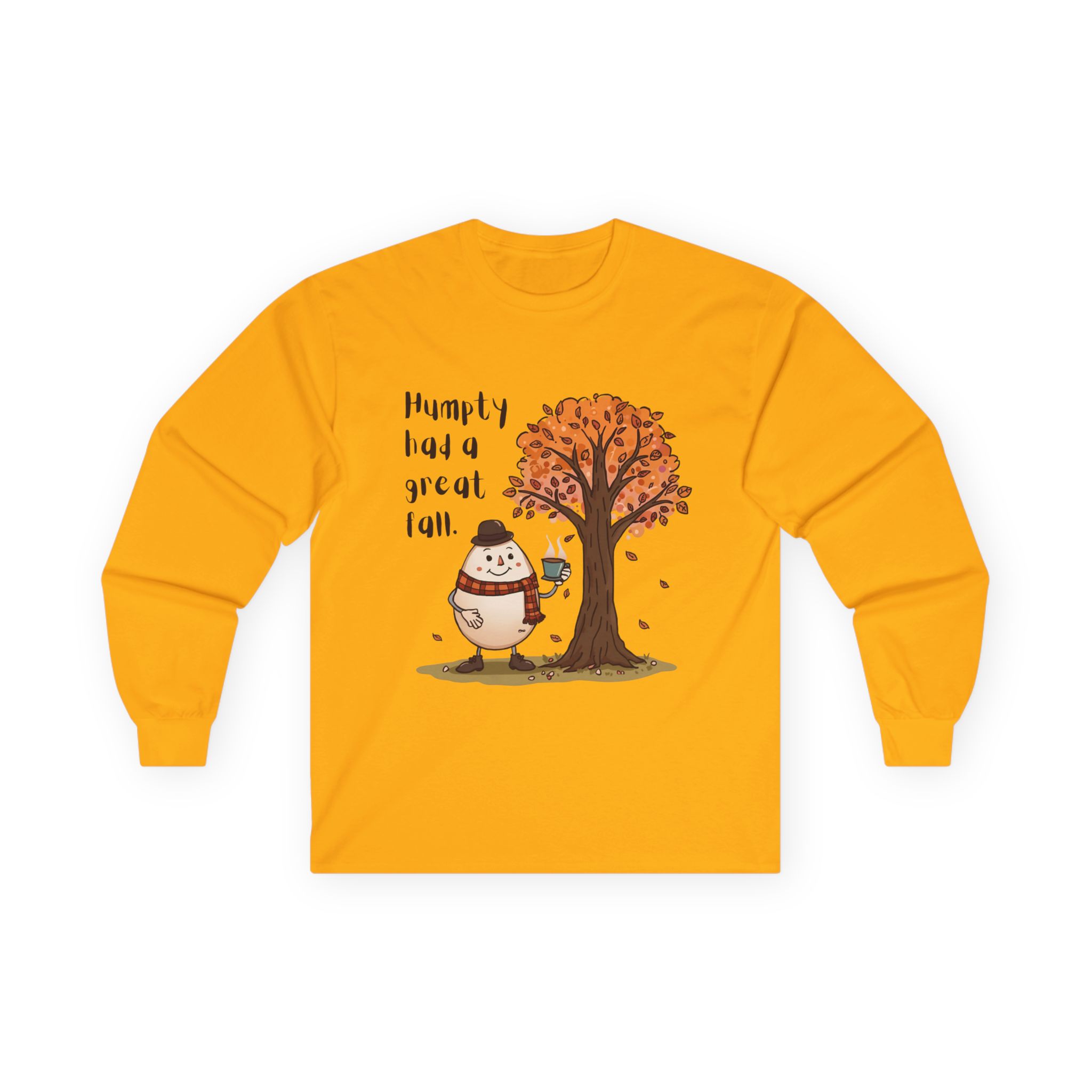 Humpty had a great Fall - Unisex Long Sleeve Tee - Image 10