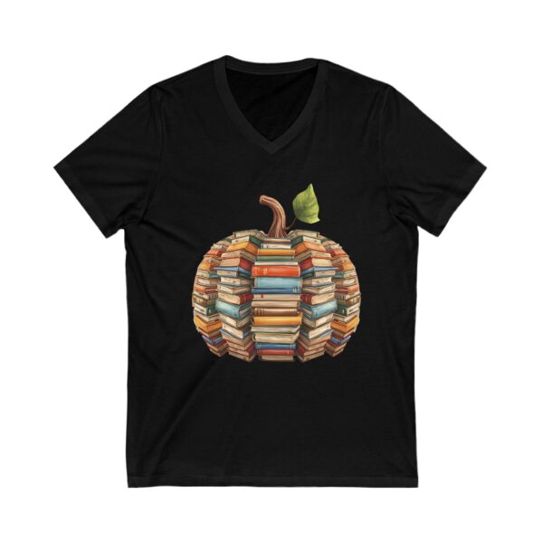 Pumpkin - Unisex V-Neck Tee