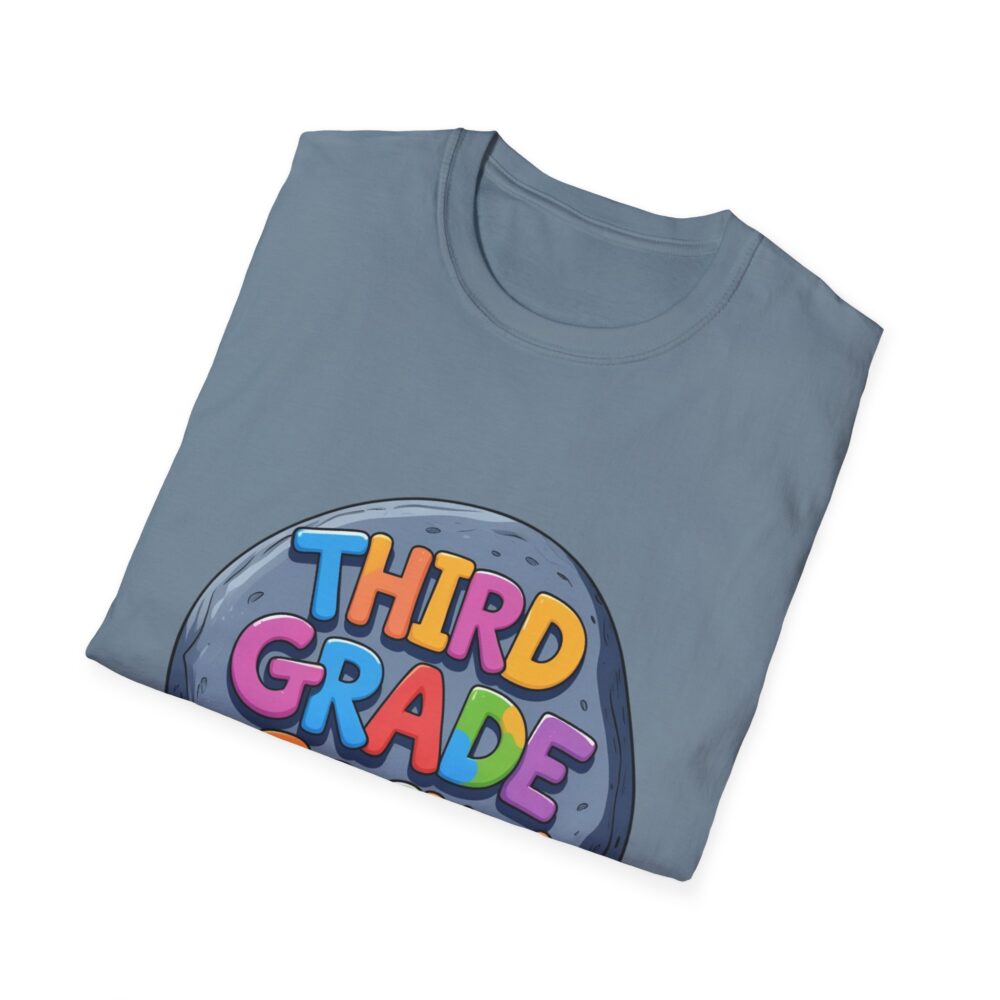 Third Grade Rocks - Unisex Soft style T-Shirt - Image 36