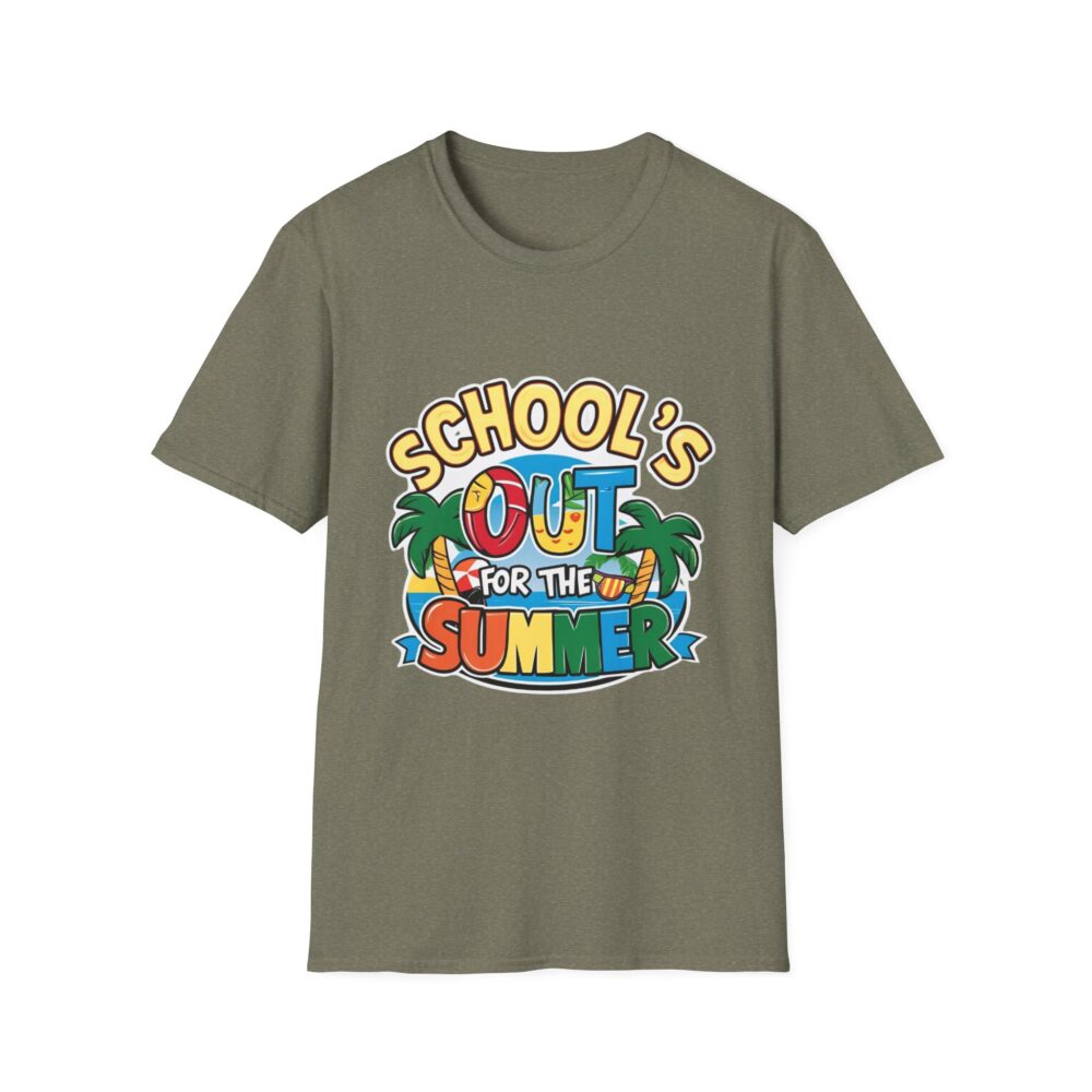 School's Out for the Summer -Unisex Soft Style T-Shirt - Image 21