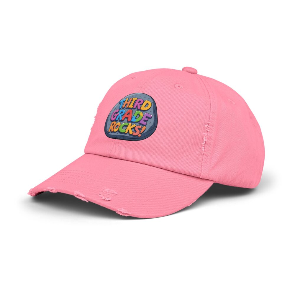 Third Grade Rocks, Unisex Adjustable Baseball Cap - Image 26