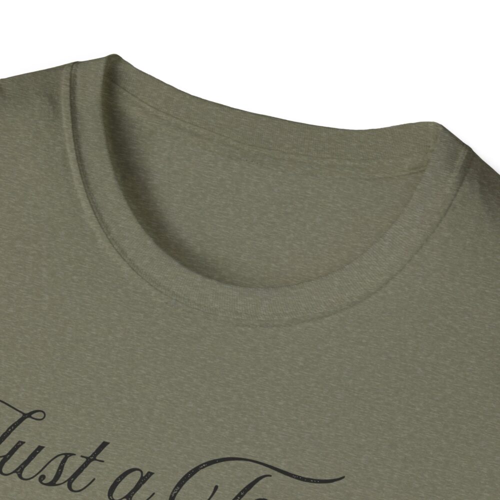 Just a Teacher Who Loves Jesus (black print) - Unisex Soft style T-Shirt - Image 19