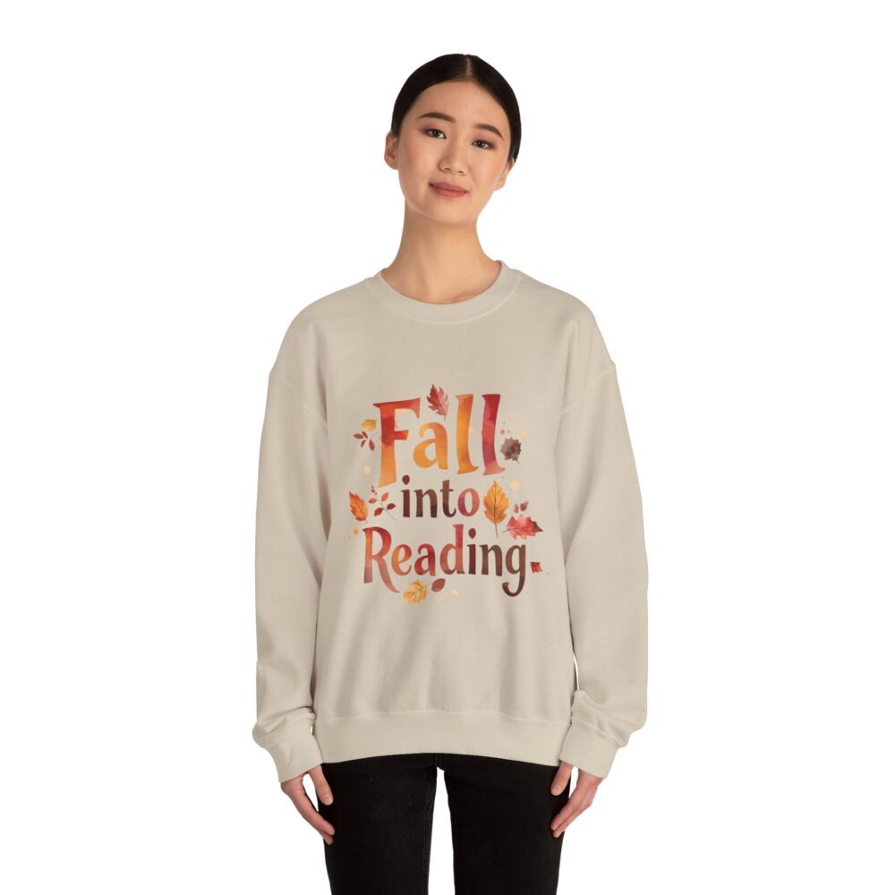 Fall Into Reading-Crewneck Sweatshirt - Image 20