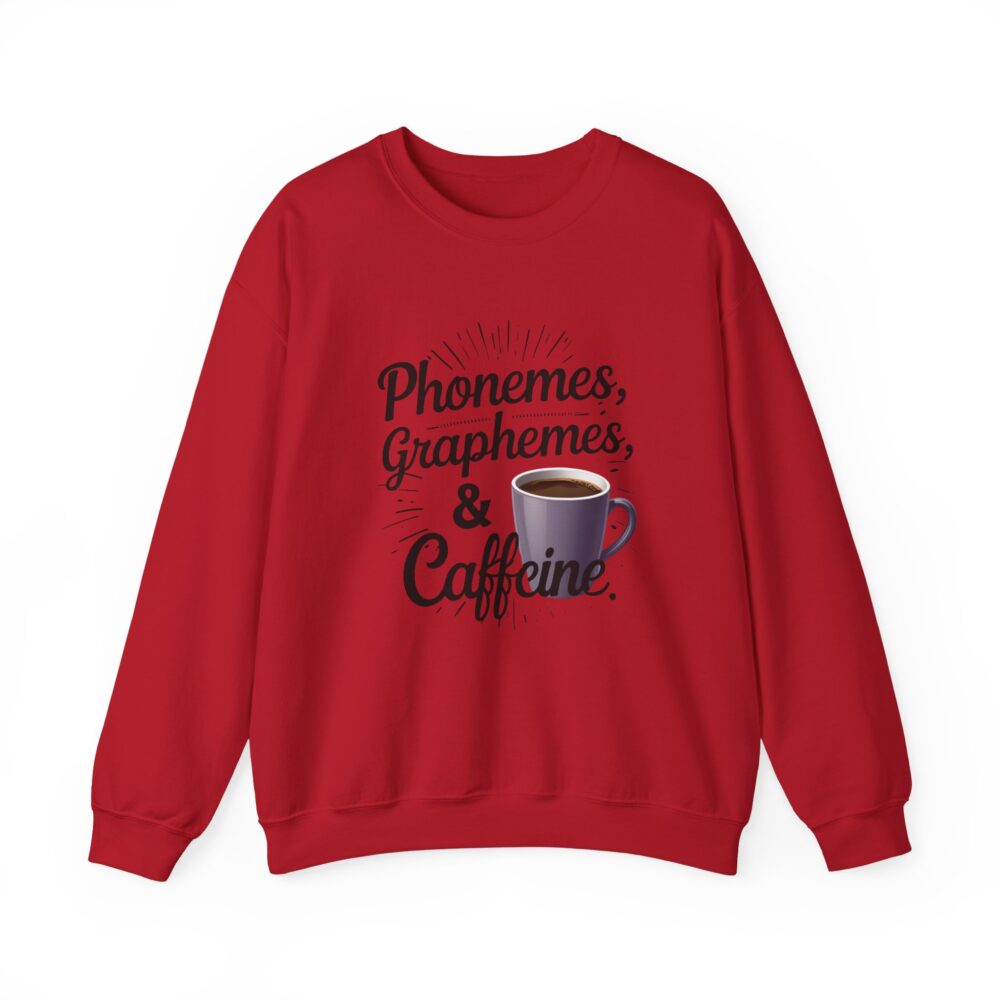 Caffeine & Phonemes Crewneck Sweatshirt | - Image 37