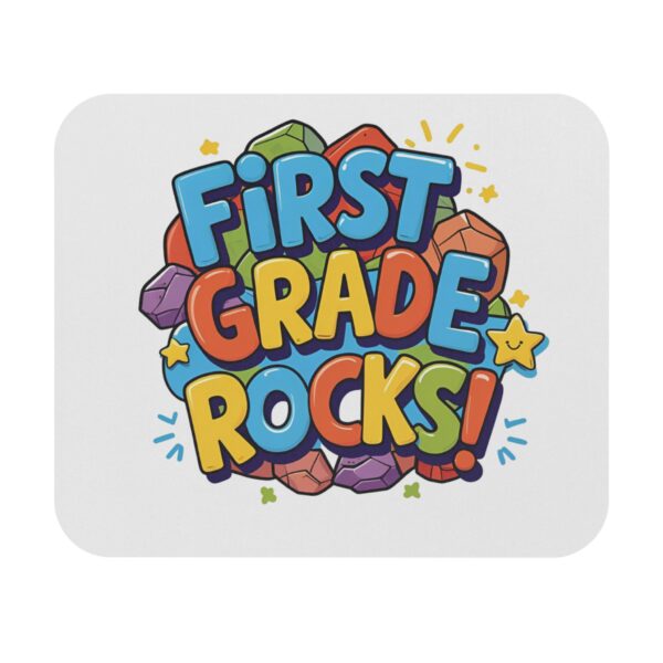 First Grade Rocks - Mouse Pad