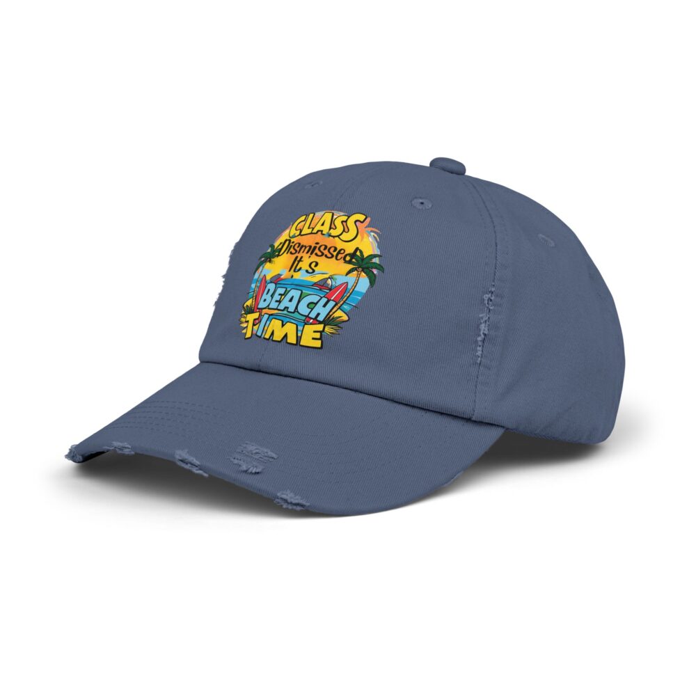 Class Dismissed It is Beach Time - Unisex Adjustable Baseball Cap - Image 18