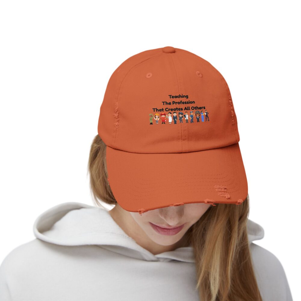 Teaching The Profession That Creates All Others-Unisex Adjustable Baseball Cap - Image 8