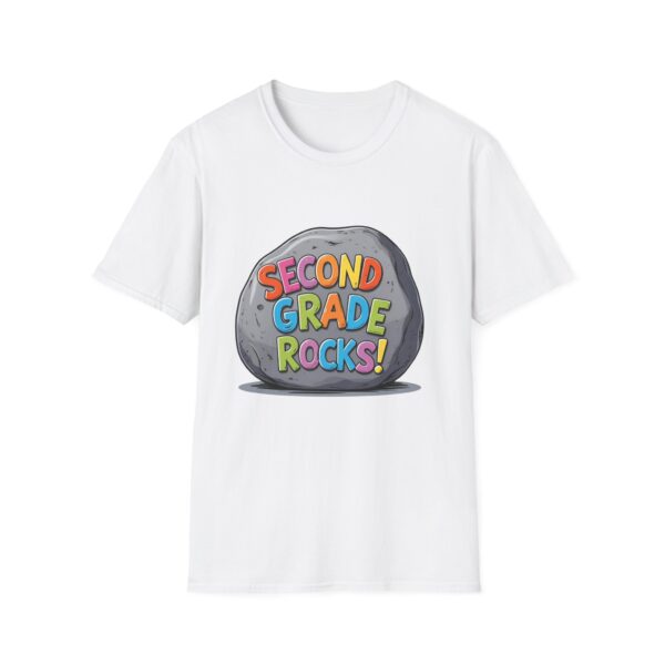 Second Grade Rocks - Unisex Soft style T-Shirt