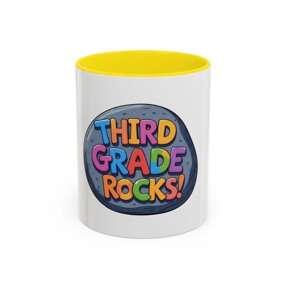 Third Grade Rocks - Coffee Mug - Image 49