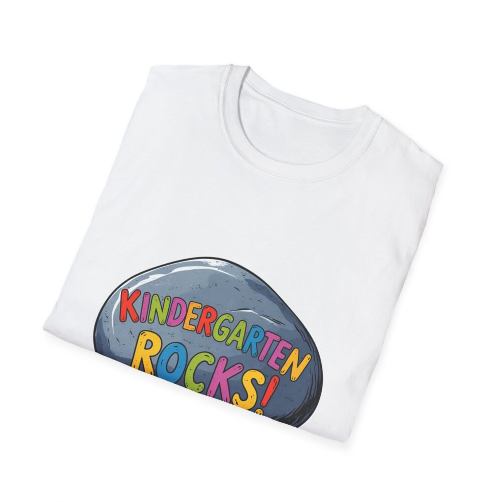 Kindergarten Rocks - Unisex Soft style T-Shirt - Image 4